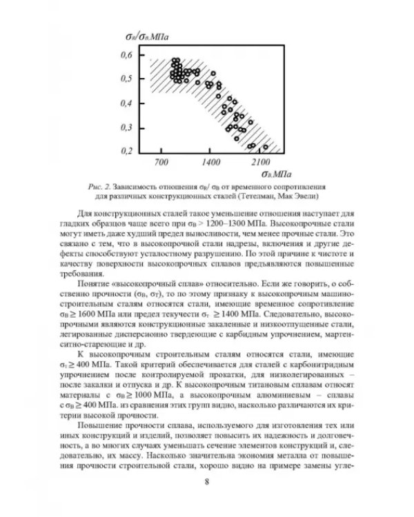 Дополнительное изображение книги «Физика конденсированного состояния. Прочность и разрушение материалов»