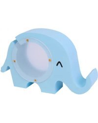 Копилка &quot;Красивый голубой слоник&quot;