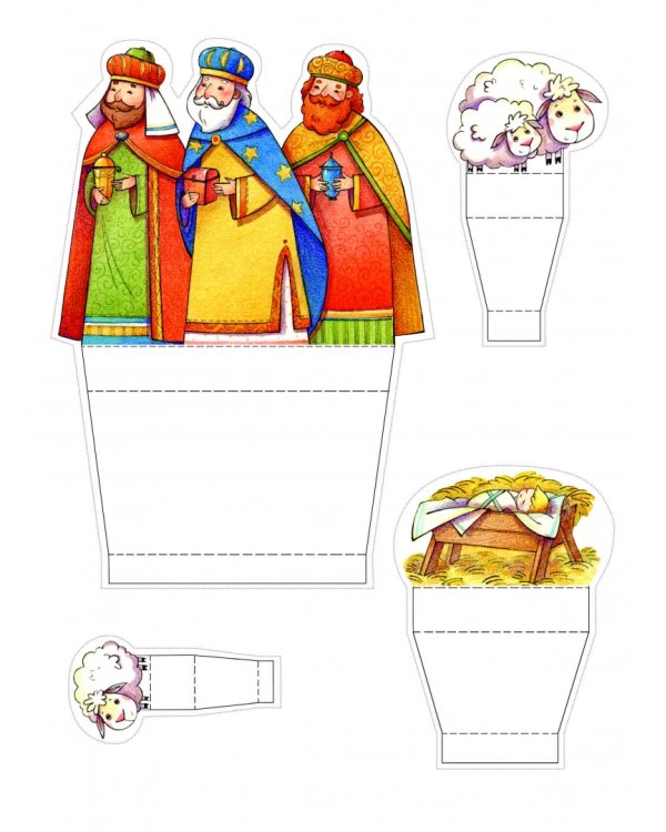 Рождественский вертеп. Сказка своими руками