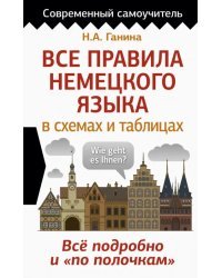 Все правила немецкого языка в схемах и таблицах