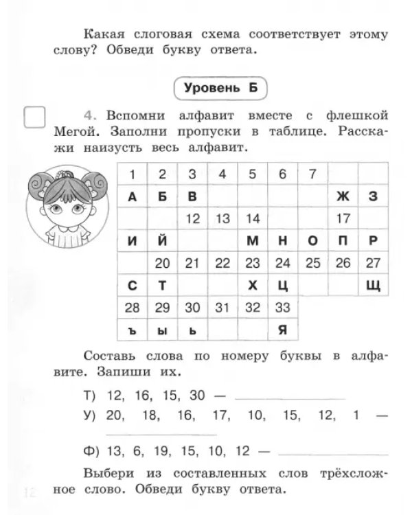 Русский язык. 1 класс. Тетрадь-тренажер