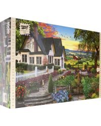 Пазл. Вид с вершины холма, 1000 элементов