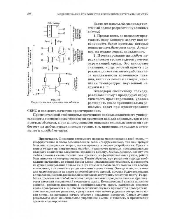 Моделирование компонентов и элементов интегральных схем