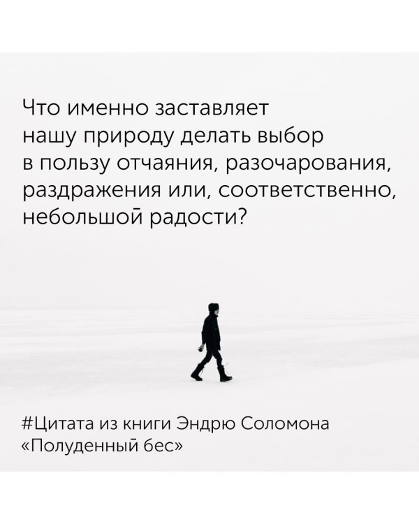 Полуденный бес. Анатомия депрессии