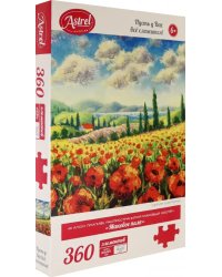 Пазл. Маковое поле, 360 элементов