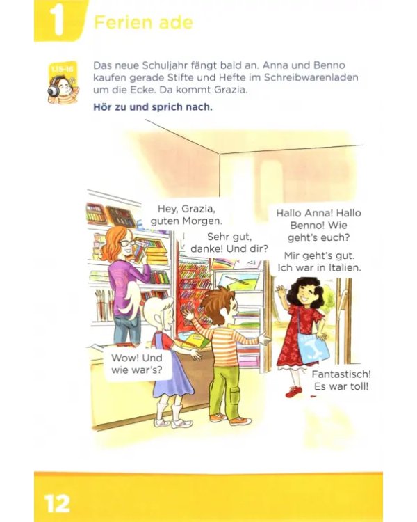 Hallo Anna Neu 3. Deutsch für Kinder. Lehrbuch (+ Audio CD)
