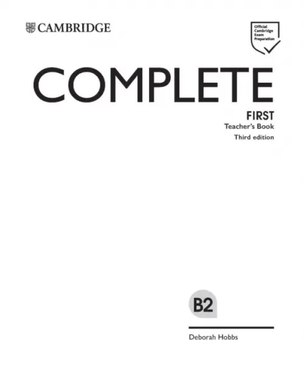 Complete First. Teacher's book