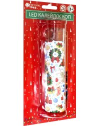 Калейдоскоп. Дед Мороз и Снеговик, с декоративной подсветкой LED