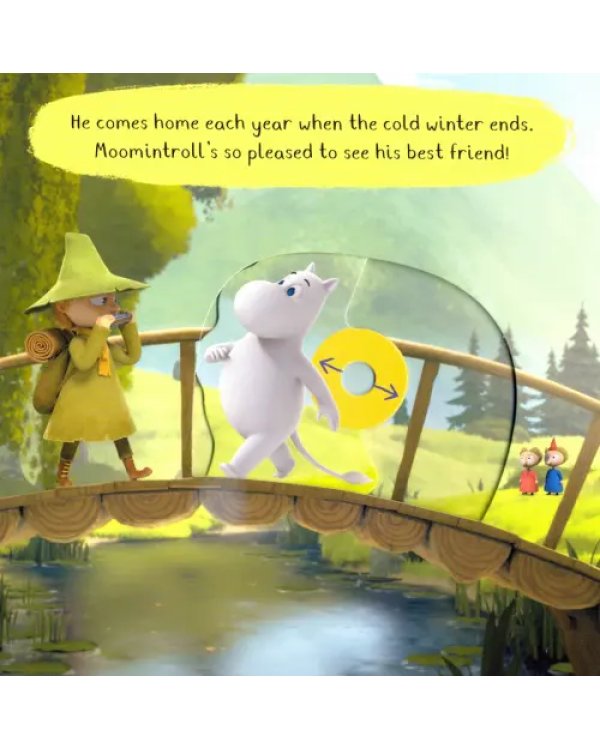 Meet the Moomins! A Push, Pull and Slide board book