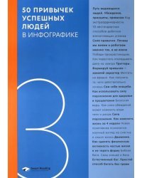 50 привычек успешных людей в инфографике