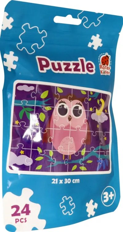 Пазл. Сова, 24 элемента