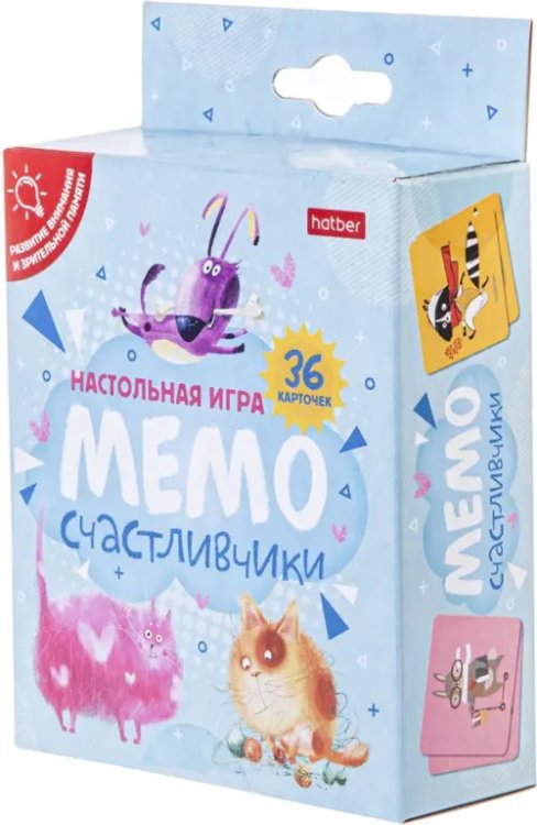 Игра настольная "Счастливчики", 36 карточек