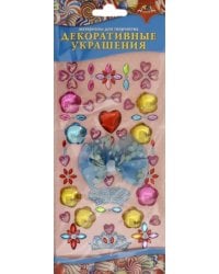 Декоративные украшения. Цветочки и бантик 1