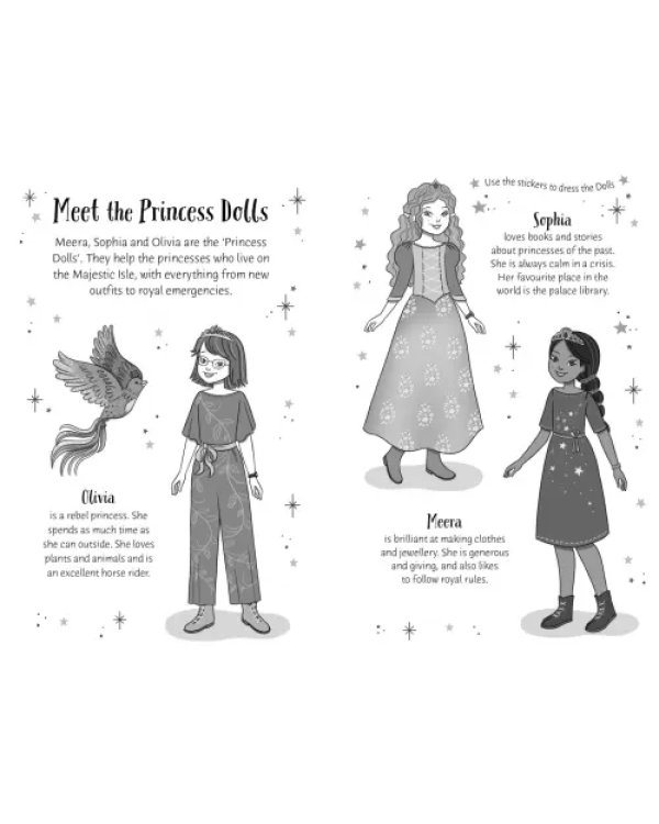 Дополнительное изображение книги «A Sticker Dolly Stories: Woodland Princess»