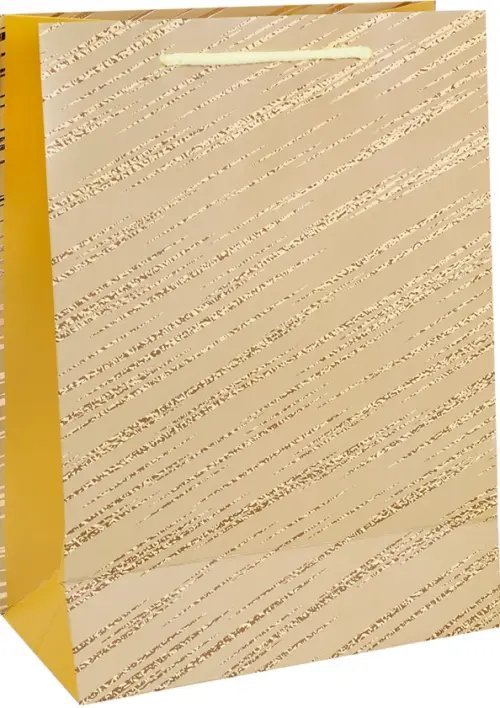 Пакет подарочный &quot;Золотое сияние&quot;, 26х32х10 см