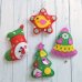 Игрушка из фетра своими руками. Новогодние игрушки