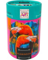 Пазл деревянный фигурный. Фламинго, 118 деталей