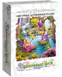 Пазл деревянный фигурный. Сказочные Феи, 67 деталей