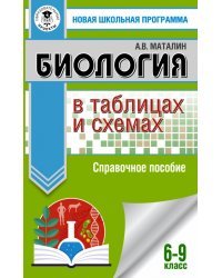 Биология в таблицах и схемах для подготовки к ОГЭ