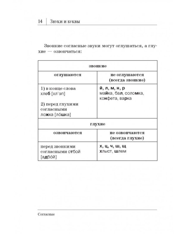 Все правила русского языка в схемах и таблицах
