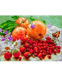 Живопись на холсте. Кусочек лета, 30x40 см