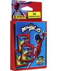 Блистер с наклейками Panini &quot;Леди Баг и Супер-кот&quot; (6 пакетиков наклеек)