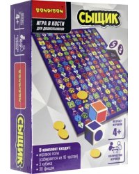 Настольная семейная игра в кости. Сыщик