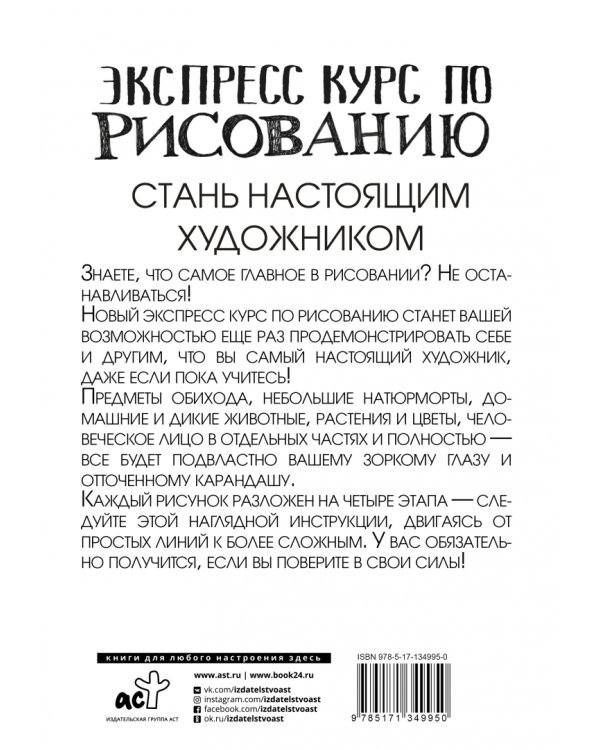 Экспресс курс по рисованию. Стань настоящим художником