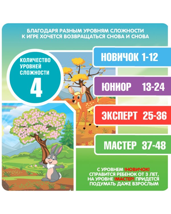 Игра логическая. БондиЛогика. Времена года
