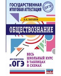 ОГЭ. Обществознание. Весь школьный курс в таблицах и схемах для подготовки к ОГЭ