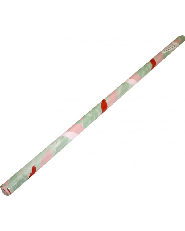 Упаковочная бумага "Stylish green", глянец, 70x100 см, 90 г/м2