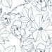 Обложка книги «Упаковочная бумага "Magnolias", глянец, 70x100 см, 90 г/м2»