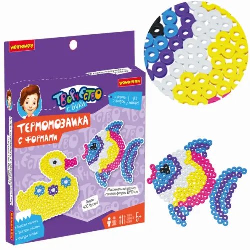 Термомозаика с формами. Рыбка и утка Термомозаика с формами. Рыбка и утка