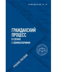 Гражданский процесс в схемах с комментариями