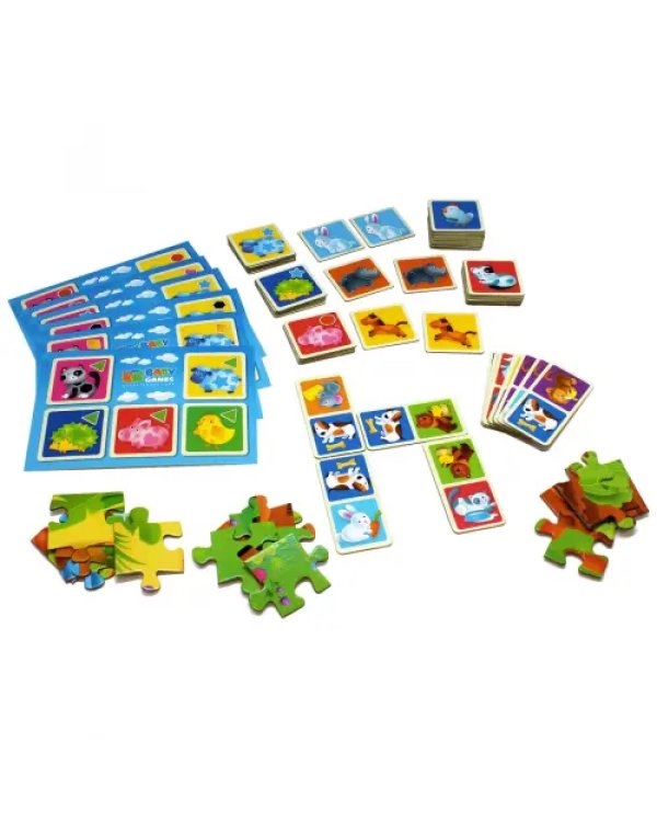 Набор подарочный 6 в 1. Baby Games