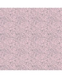 Бумага упаковочная "Розовый горошек", 70x100 см, 1 лист