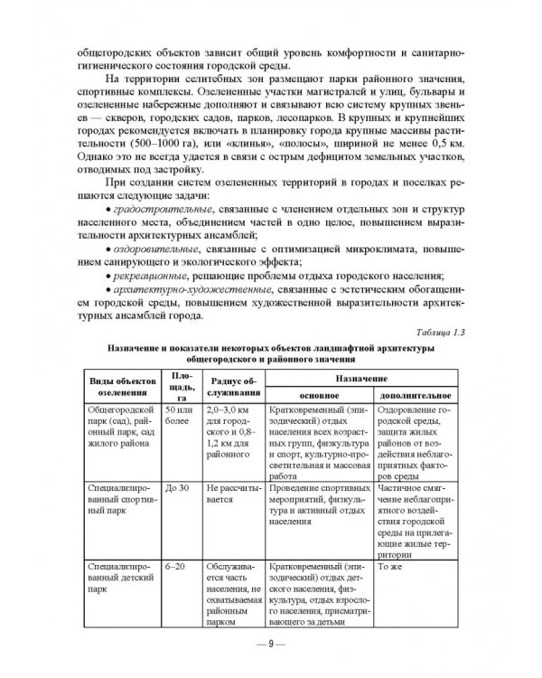 Дополнительное изображение книги «Ландшафтно-планировочная организация озелененных территорий населенных мест. Учебное пособие»