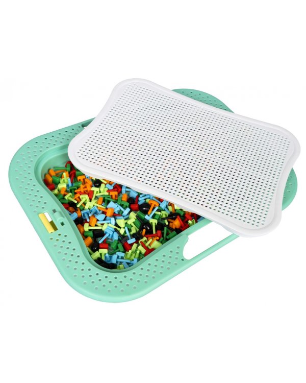 Мозаика для малышей. Пиксельная, 360 деталей