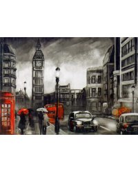 Картина для раскрашивания по номерам. Символ города