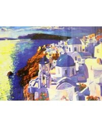 Картина для раскрашивания по номерам. Радостное небо