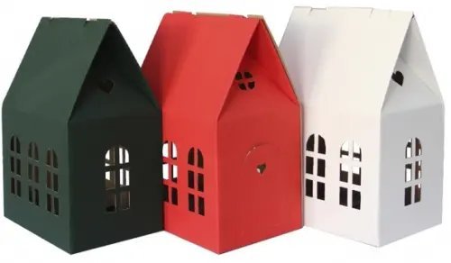 Коробки подарочные &quot;Дом № 1&quot;, 250x180x120 мм, 3 штуки