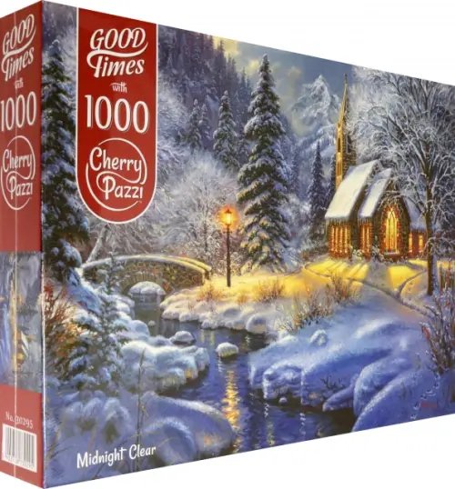 Пазл. Морозная полночь, 1000 элементов