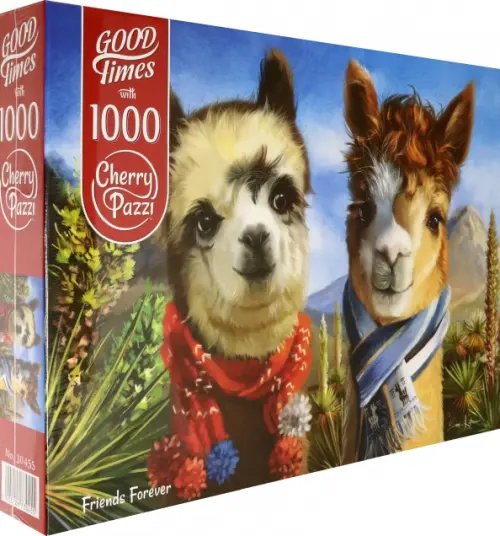 Пазл. Друзья-альпаки, 1000 элементов Пазл. Друзья-альпаки, 1000 элементов