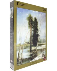 Пазл. А.К. Саврасов. Ранняя весна, 1000 элементов