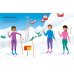 Usborne Sticker Stories Sticker Dolly Dressing: Winter Wonderland