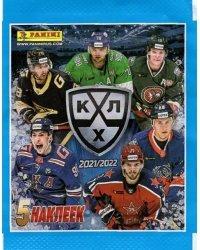 Наклейки коллекционные "КХЛ сезон 2021-22" (5 наклеек)