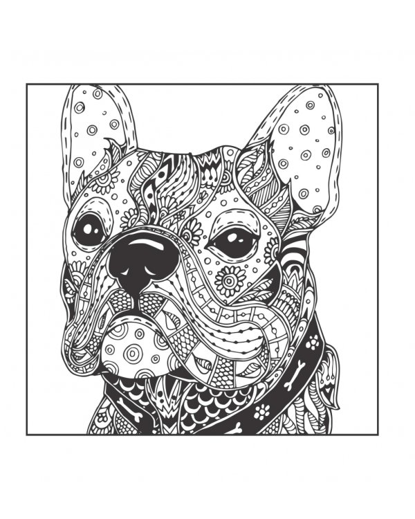 Собачки. Рисунки для медитаций