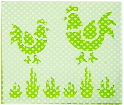 Трафарет для рисунка &quot;Ферма. Птицы&quot;, 100x100 мм