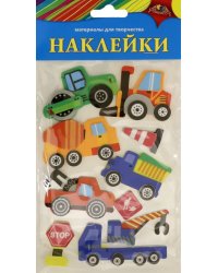 Материалы для творчества "Наклейки. Машины"