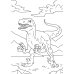 Раскраска А4. Эра динозавров